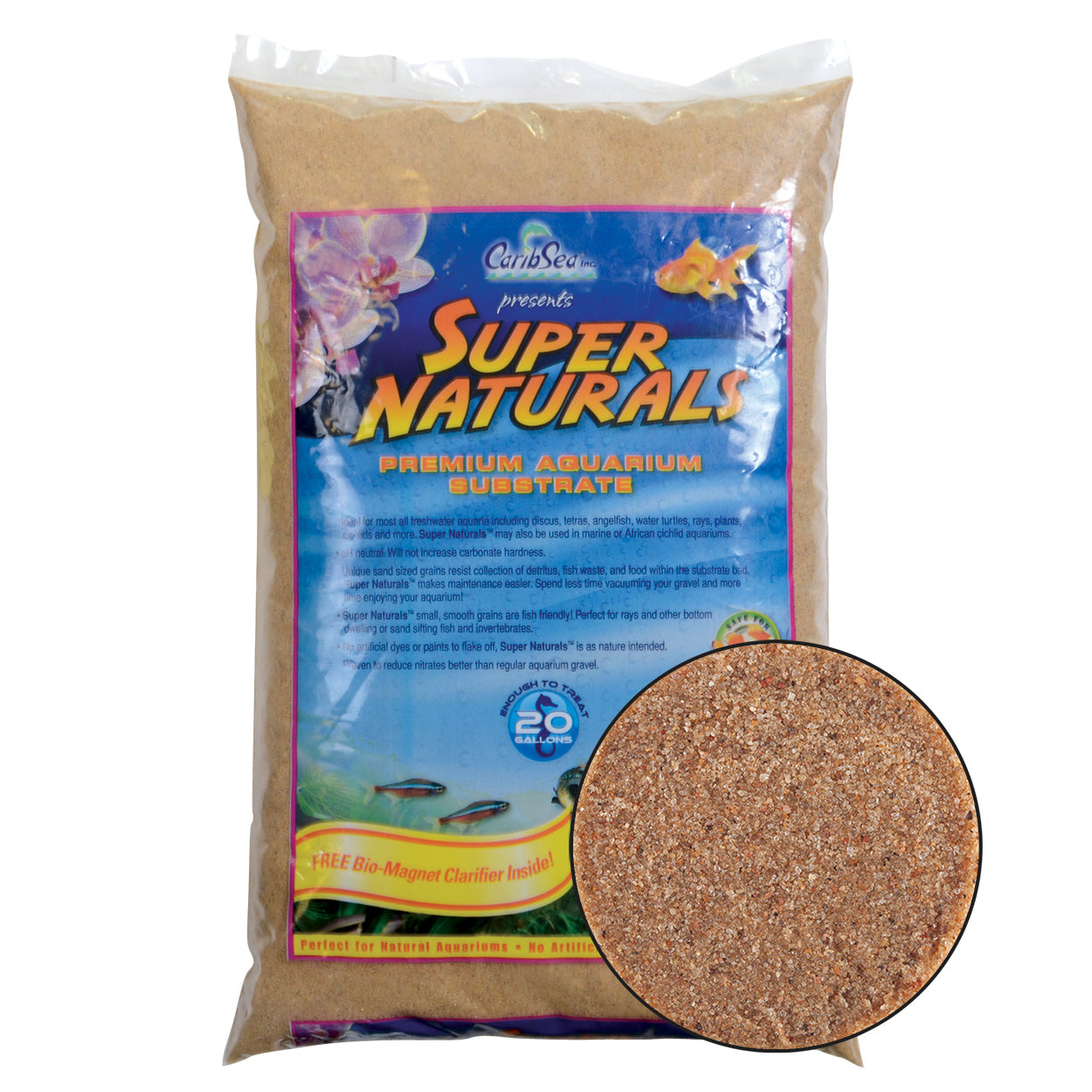 CaribSea Super Natural Sunset Gold 20 lb.