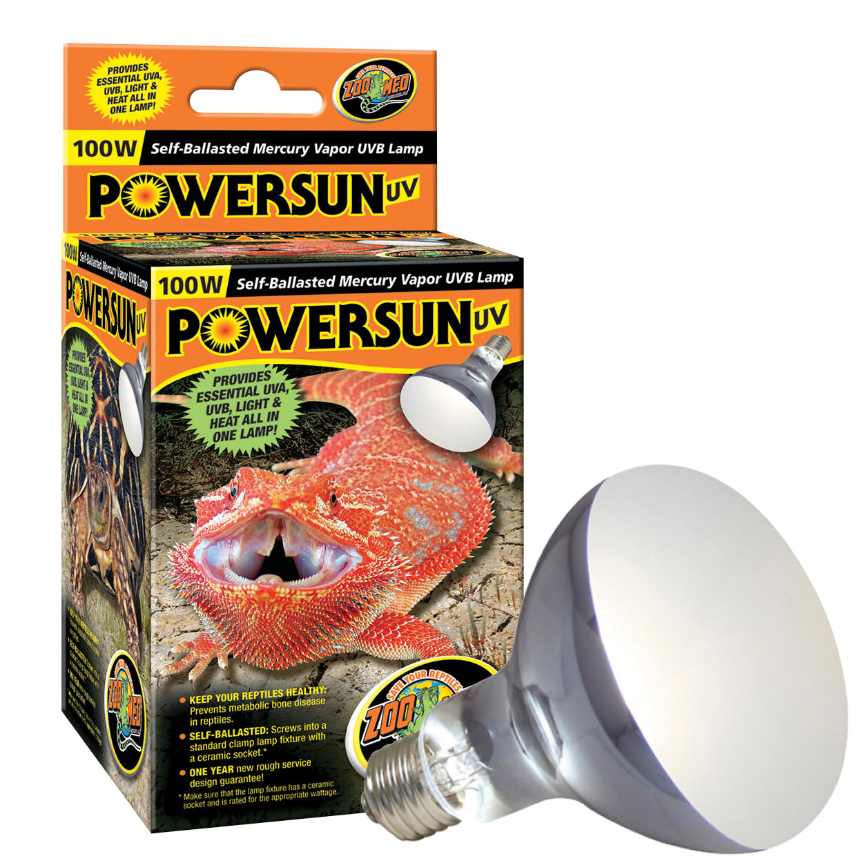 Zoo Med PowerSun UV Lamp – KensFish.com