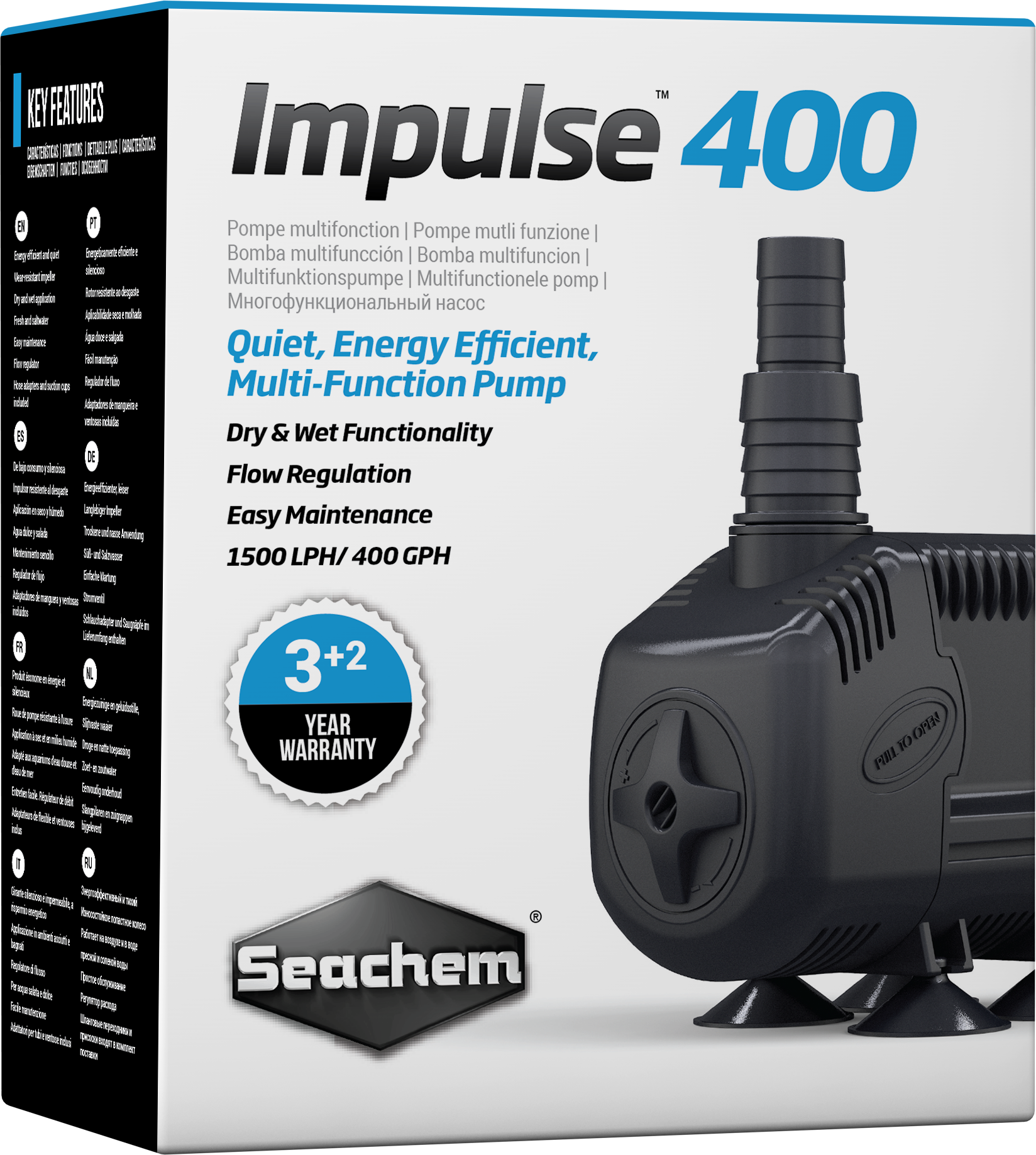 seachem-impulse-400-water-pump