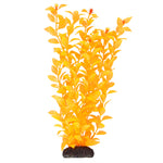Underwater Treasures Ludwigia Orange Plastic Plant