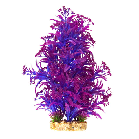 underwater-treasures-dragon-leaf-magenta-plastic-plant