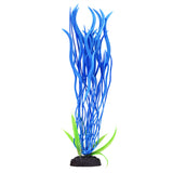 underwater-treasures-pearl-finish-wave-val-double-blue-plastic-plant-12-inch