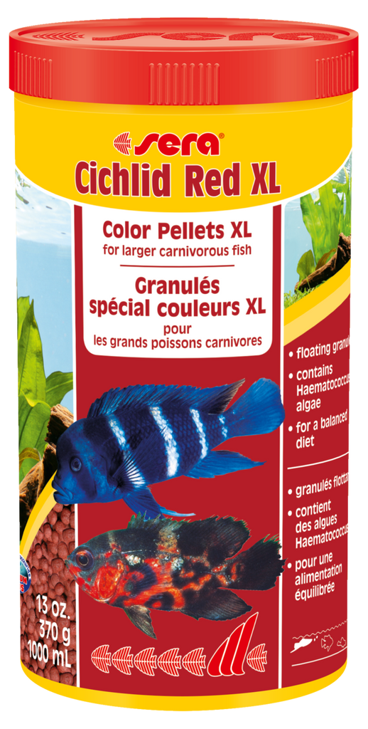 sera Cichlid Red XL 1300g - Aquarays