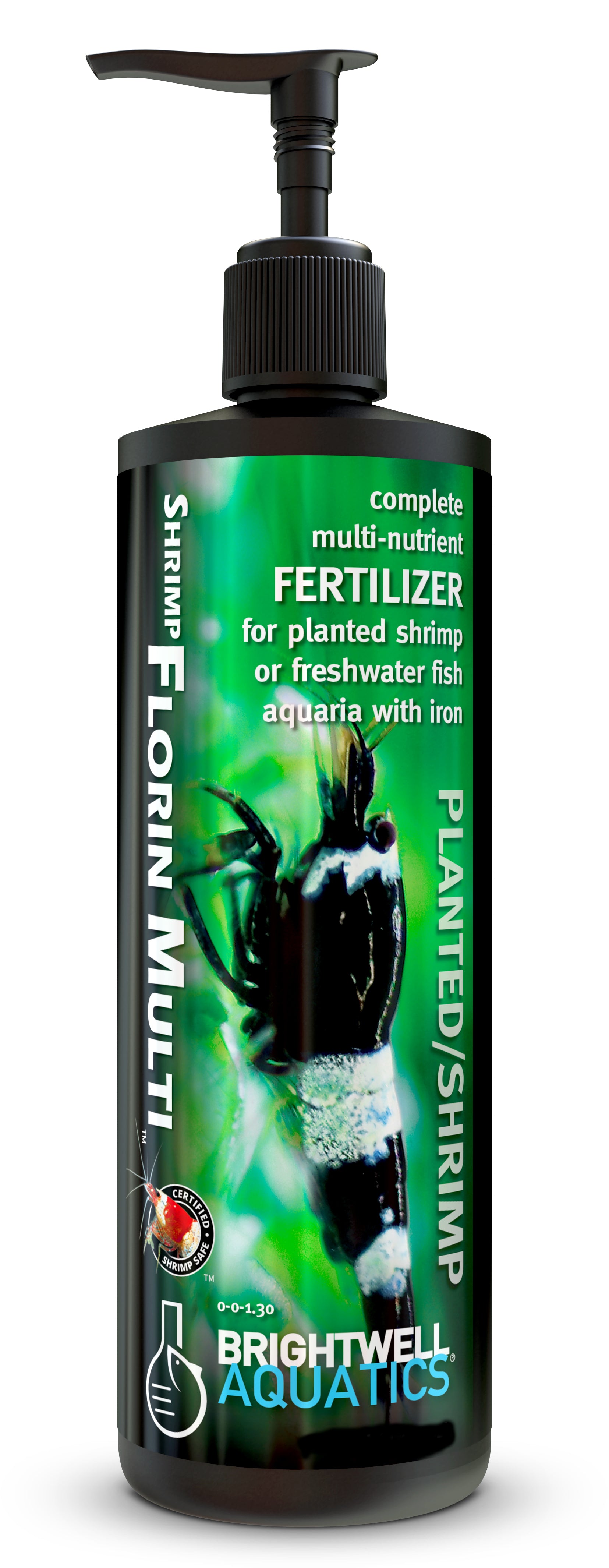 shrimp plant fertilizer Brightwell Aquatics Shrimp Florin Multi – KensFish.com