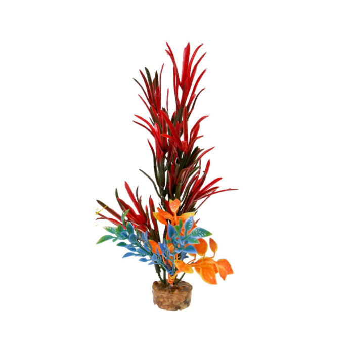 Blue Ribbon Colorburst Florals Bush Plant Red Large