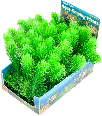 plastic plant aquascape Penn Plax Bunch Plant Club Moss Large – KensFish.com
