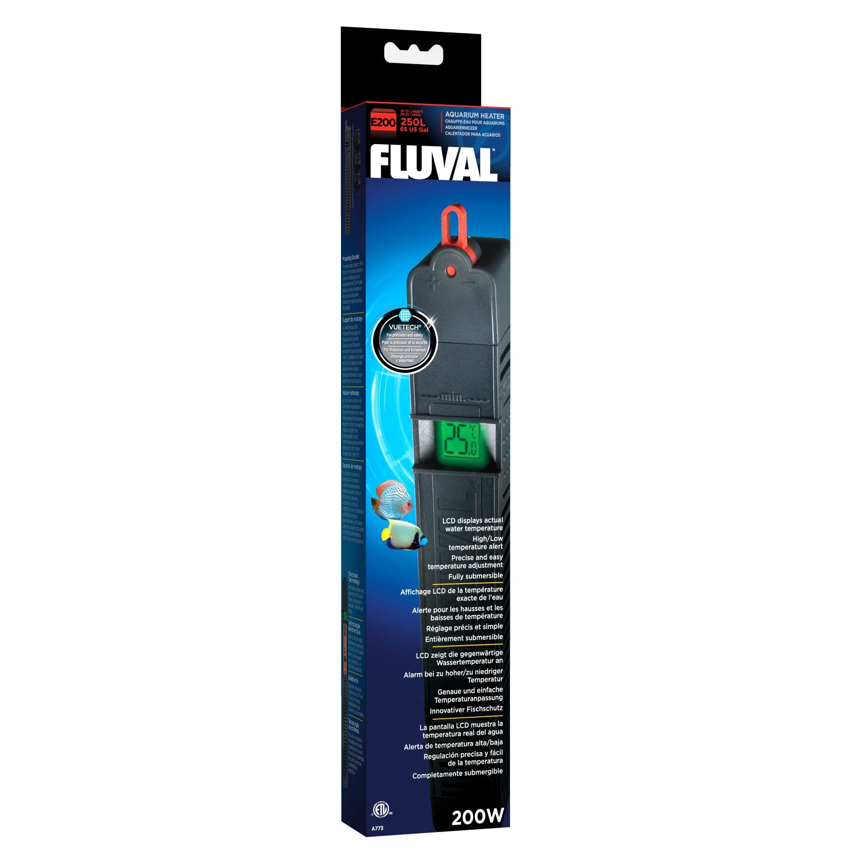 Fluval E Series Heater Mounting Bracket