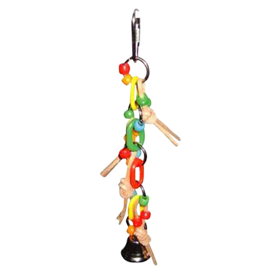 happy-beaks-plastic-chain-leather-ball-bird-toy