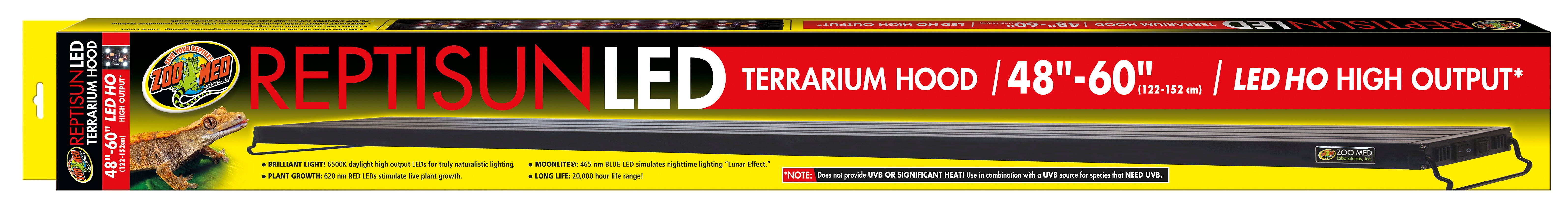 Zoo Med Reptisun LED Terrarium Hood – KensFish.com