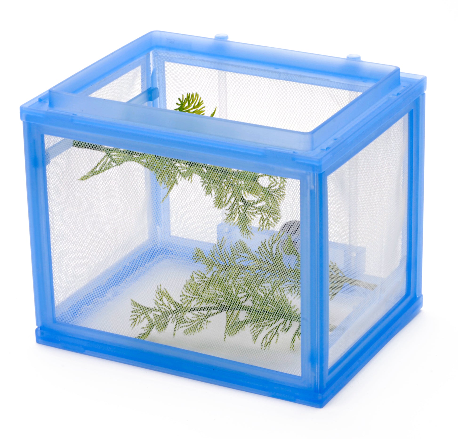 breeders net fish Marina Breeder locking legs and a fine nylon mesh net 2 Pcs Aquarium Hatchery Net