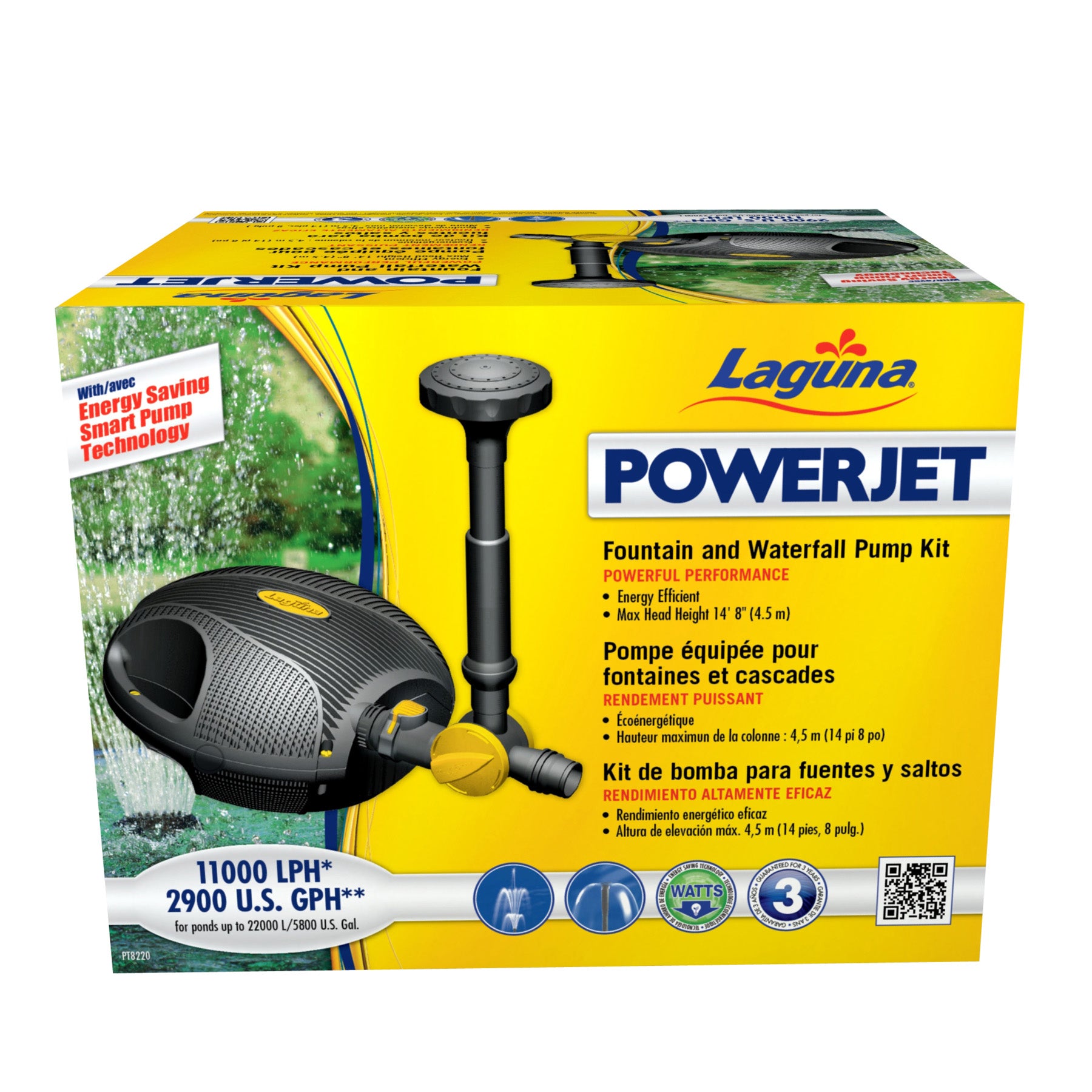 Laguna PowerJet 2400 Fountain & Waterfall Pump Kit - 4800 GPH