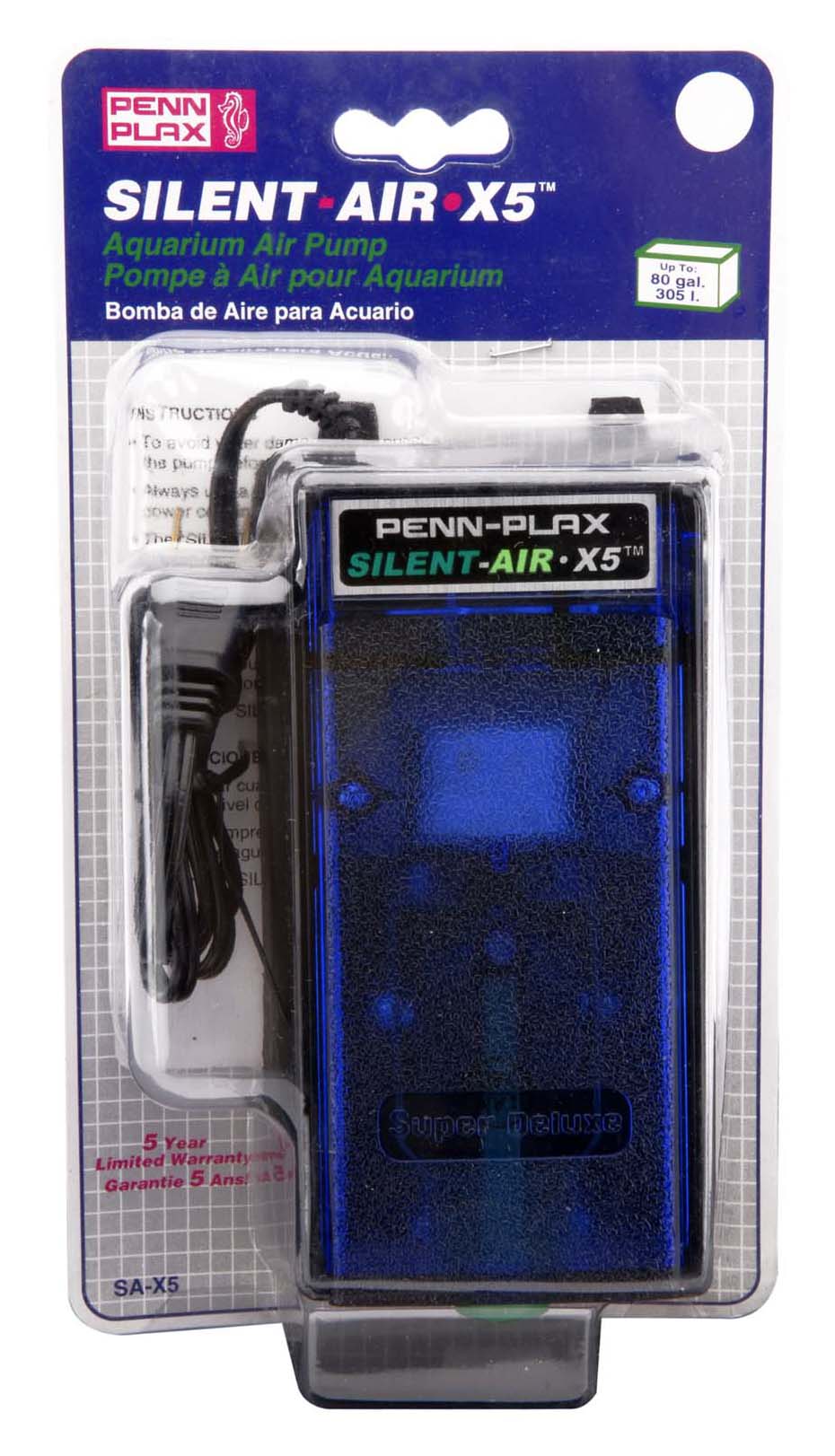 penn-plax-silent-air-x5-air-pump