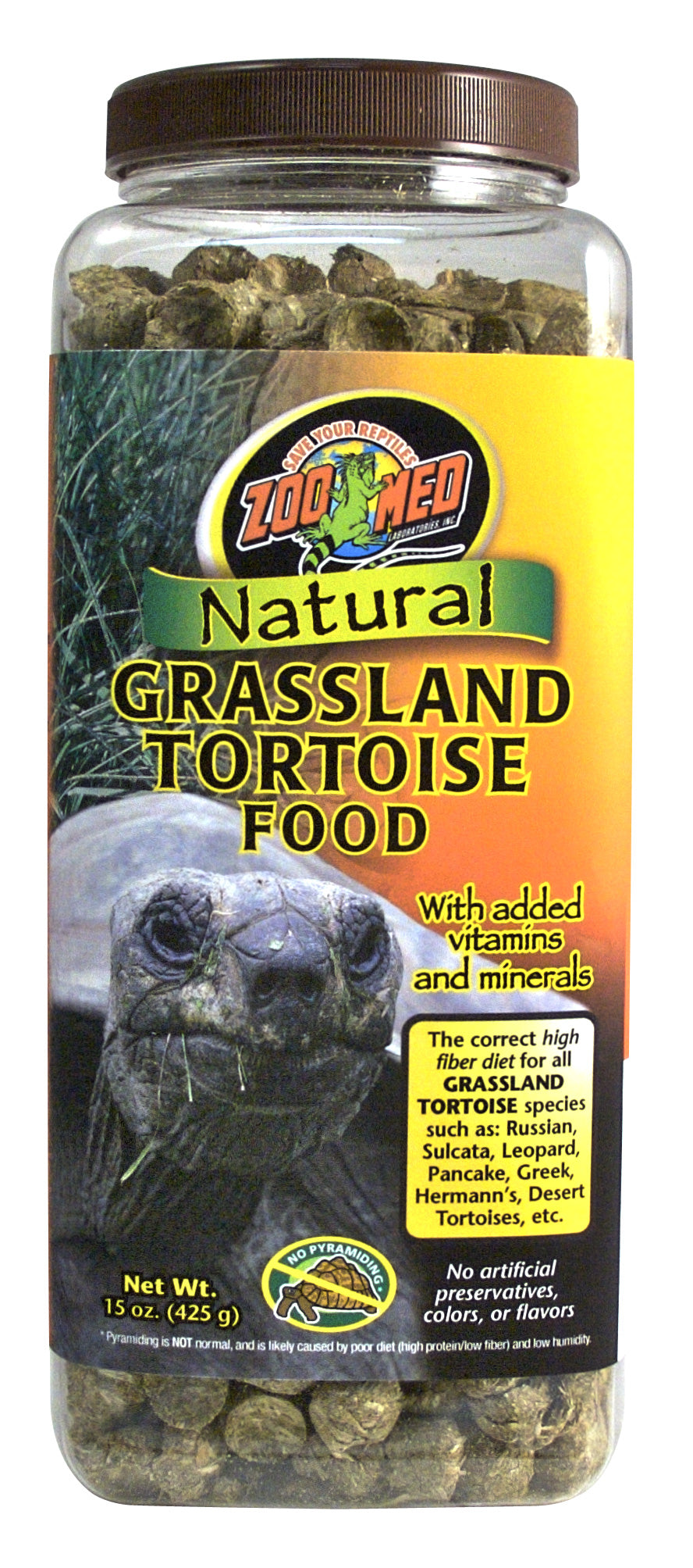 Zoo Med Natural Grassland Tortoise Food – KensFish.com