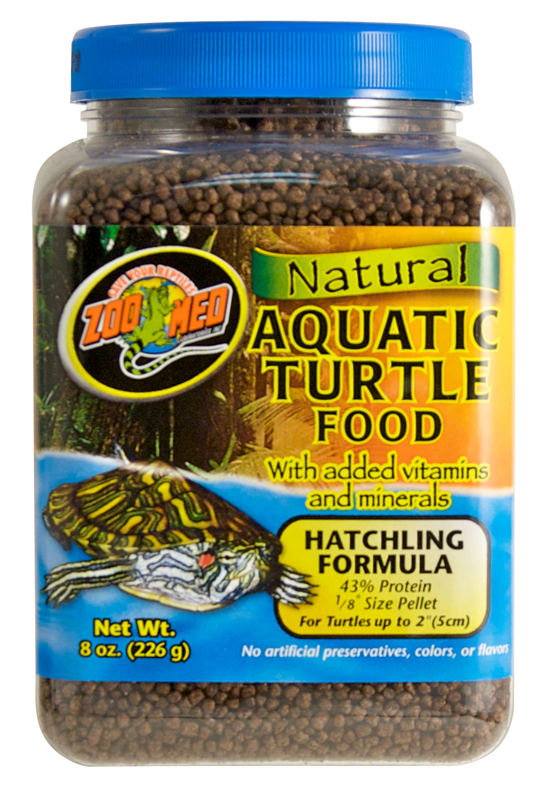 Zoo Med Natural Aquatic Turtle Food Hatchling Formula – KensFish.com