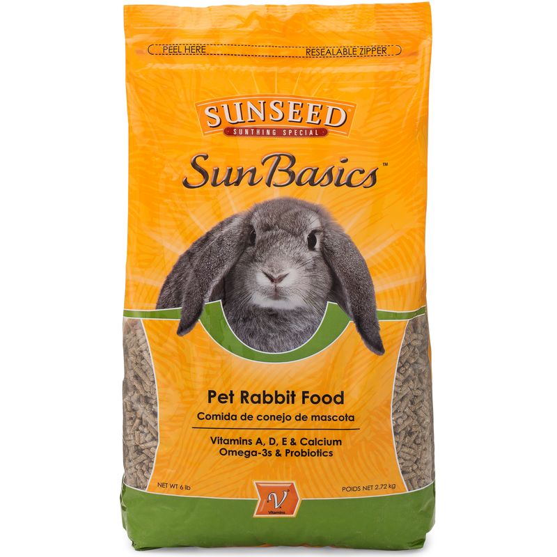 Sunseed Sun Basics Pet Rabbit Food 6 lb. – KensFish.com