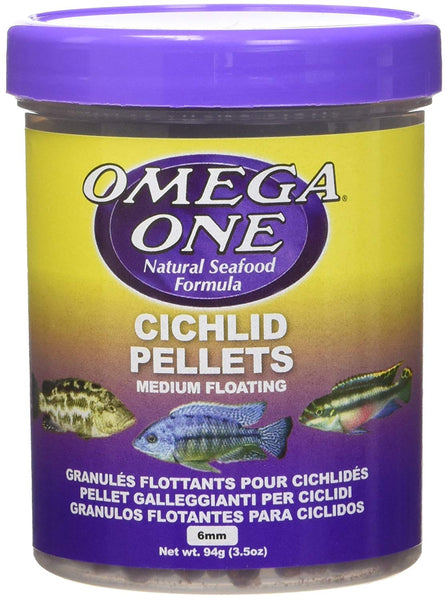 Omega One Floating Cichlid Pellets Medium KensFish