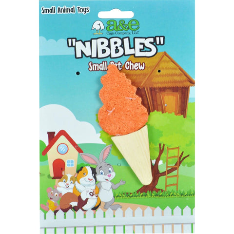A&E Nibbles Loofah Ice Cream Cone Chew